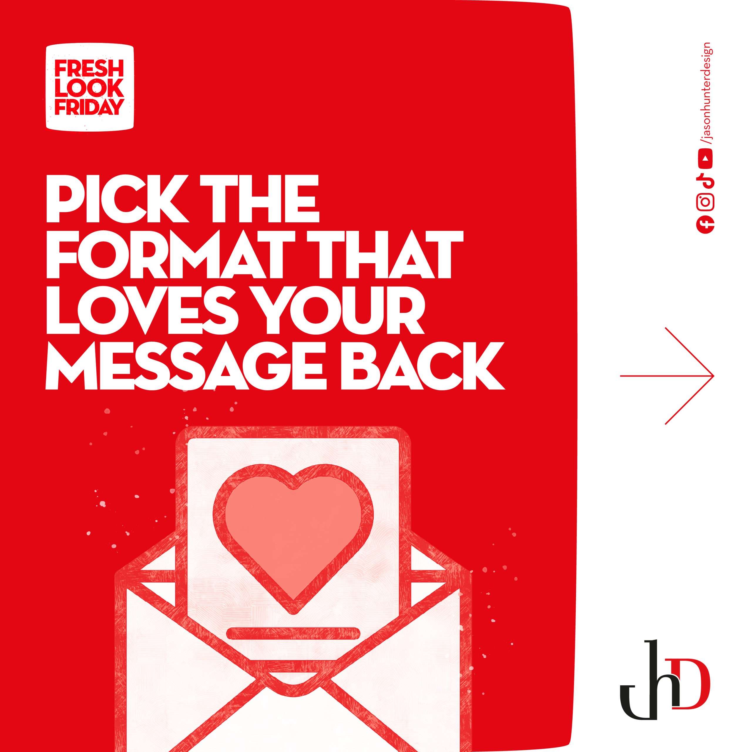 Pick the Format That Loves Your Message Back