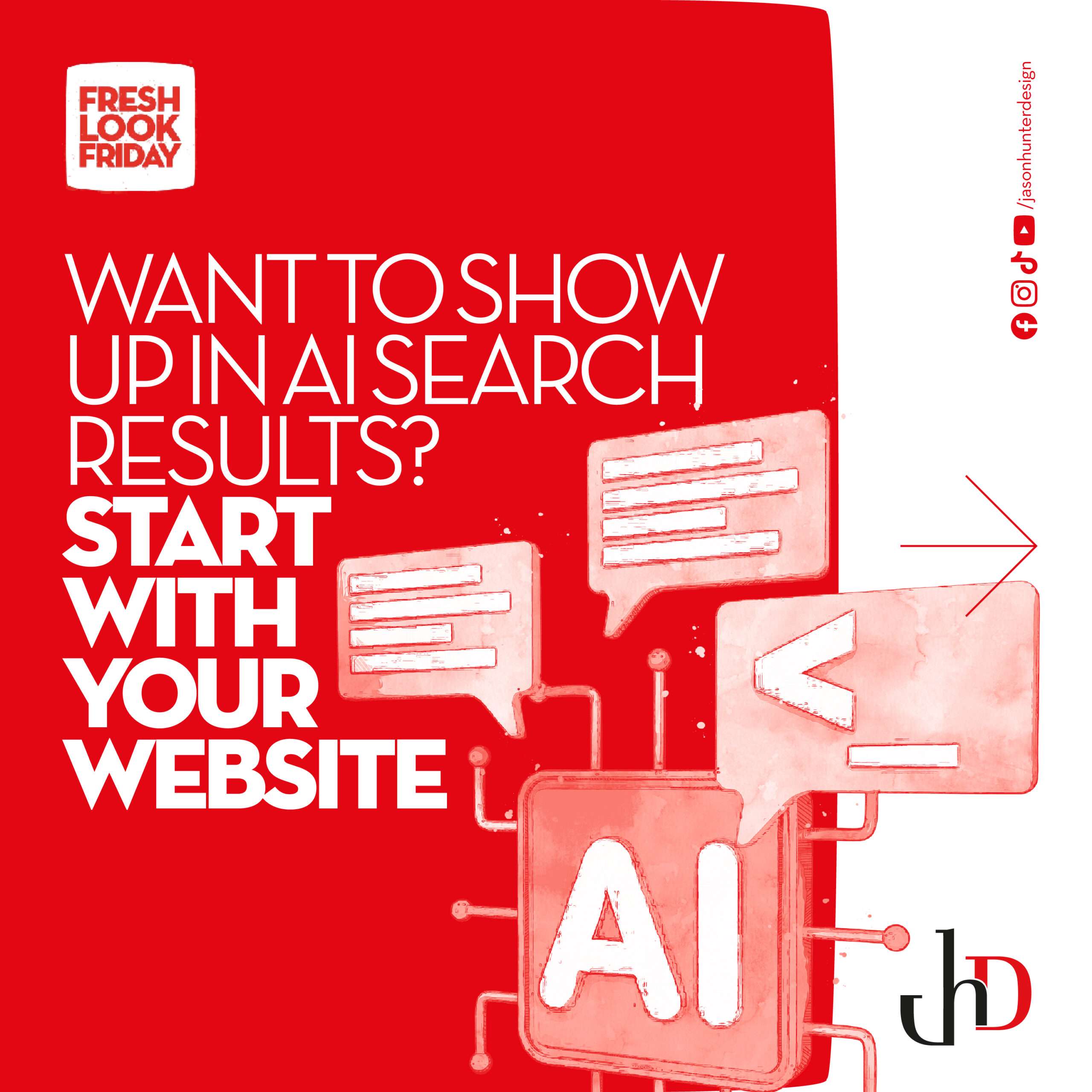 Want to Show Up in AI Search Results? Start With Your Website